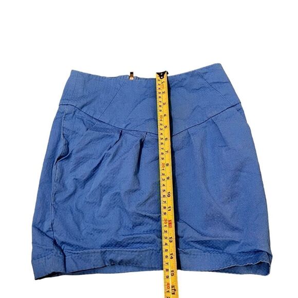 2/$20 American Apparel Blue Casual Skirt Dress Size: 0 - Picture 5 of 7
